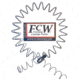 FCW Extreme Duty SS Mag Extension Spring, 52 in, Stainless Steel, 15689