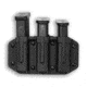 Wethepeopleholsters.Com Triple Magazine Pouch / Holster with Duty Clip, triple-mag-carrier-level-2-duty-holster
