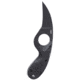 CRKT BEAR CLAW FIXED KNIFE - BLACK, AUS 8 STEEL, GLASS-REINFORCED NYLON HANDLE, HAWKBILL POINT, PLAIN EDGE, 2.39 BLADE 075FC300, CRK2516K
