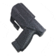 FDO Industries The Paladin IWB Kydex Holster for CZ P10 Compact w/ claw and Optic Cut, Black, 1874