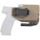 FDO Industries The Pyre Lightbearing IWB Kydex Holster for CZ P10S w/Olight PL-Mini 2 w/claw and Optic cut, Flat Dark Earth, 2468