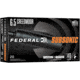 Federal 6.5 Creedmoor 140 Grain Fusion Tipped Brass Rifle Ammo, 20 Rounds, F65CRDTFS1SUB