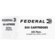 Federal American Eagle 223 Remington 55 Grain FMJ Brass Rifle Ammo, 500 Rounds, FC223F500
