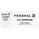Federal 5.56x45mm 55 Grain FMJ Brass Rifle Ammo, 100 Rounds, FC556F200