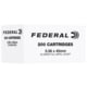 Federal 5.56x45mm 55 Grain FMJ Brass Rifle Ammo, 100 Rounds, FC556F200