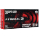 Federal Premium .30 Super Carry 100 Grain Full Metal Jacket Brass Cased Centerfire Pistol Ammo, 50 Rounds, AE30SCA
