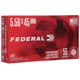 Federal Champion 5.56x45mm NATO 55 Grain Jacketed Soft Point (JSP) Brass Cased Rifle Ammunition