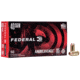 Federal Premium American Eagle 40 S&amp;W 165 Grain Full Metal Jacket Brass Centerfire Pistol Ammo, 50 Rounds, AE40R3
