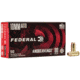 Federal Premium American Eagle 10mm Auto 180 Grain Full Metal Jacket Brass Cased Centerfire Pistol Ammo, 50 Rounds, AE10A
