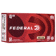 Federal Premium Brass Centerfire .40 S&amp;W 180 grain Full Metal Jacket Brass Centerfire Pistol Ammo, 50 Rounds, WM5223
