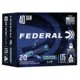 Federal Premium Syntech Defense .40 S&amp;W 175 Grain Segmented Jacketed Hollow Point Brass Cased Pistol Ammo, 20 Rounds, S40SJT1