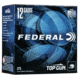 Federal Premium Top 12 Gauge 1.125 oz Top Gun Centerfire Shotgun Ammo, 7.5 Shot, 25 Rounds, TGL12 7.5, TGL12 7.5