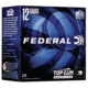 Federal Premium Top Gun 12 Gauge 1oz Sporting Shotgun Ammo, 1300 FPS, 7.5 Shot, 25 Rounds, TGSH12 7.5