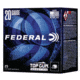Federal Premium Top Gun 20 Gauge 7/8 oz Top Gun Sporting Centerfire Shotgun Ammo, 7.5 Shot, 25 Rounds, TGS224 7.5, TGS224 7.5