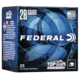 Federal Premium Top Gun 28 Gauge 3/4oz Sporting Centerfire Shotgun Ammo, 7.5 Shot, 25 Rounds, TGS2821 7.5