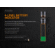 Fenix E30 R Rechargeable Flashlight, E30RSTBK