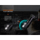 Fenix HM71R, Headlamp, White LED, 2,700 Lumens, Matte Finish, Black, Includes Headband and Rechargeable ARB-L21-5000 Battery