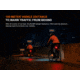 Fenix Fenix BC28R Rechargeable Lithium Ion 2500 Lumens LED Bike Light, Black, BC28RBCBK