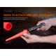 Fenix Lighting AOT-S+ Traffic Wand, Red, AOT-S plus