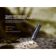 Fenix Lighting E09R Lithium Ion 600 Lumens Flashlight, Black, E09RSBK