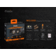 Fenix Lighting HM65R Lithium Ion 1400 Lumens Cree XM-L2 U2 , XP-G2 R5 LED Headlamp, Black, HM65RL2BK
