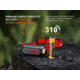 Fenix HP12R-T Lithium Ion 1300 Lumens Luminus SST25, Luminus SST20 CR480, 2835 LED Headlamp, Red, HP12RTRD