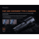 Fenix Lighting LR35R Lithium Ion 10000 Lumens Luminus SST40 LED Flashlight, Black, LR35RSBK