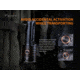 Fenix Lighting LR35R Lithium Ion 10000 Lumens Luminus SST40 LED Flashlight, Black, LR35RSBK