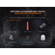 Fenix Lighting PD32R Lithium Ion 1400 Lumens Luminus SFT40 LED Flashlight, Black, PD32RSTBK