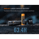 Fenix Lighting PD36R ACE Lithium Ion 3000 Lumens Luminus SFT70 Gen2 LED Flashlight, Black, PD36RACBK