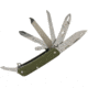 RUIKE M61 Multifunction Knife, 2.79in, 14C28N Stainless Steel, Clip Point, Plain Blade, Brown, M61-N