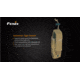 Fenix Tasmanian Tiger Flashlight Holster w/Adjustable Velcro Strap,Khaki TT-HOLSTER-KHAKI