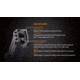 Fenix TK35UE Flashlight 1800 Lumens- black TK35MTUE