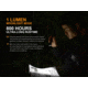 Fenix UC35 Version 2.0 Rechargeable Flashlight, 1000 Lumens, Black UC35V2BK