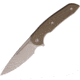 Ferrum Forge Knife Works Stinger Linerlock Folding Knife, Tan, Tan G10 handle, STINGER TAN