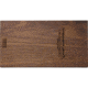 Ferrum Reserve 4pc Steak Set Kitchen Knives, 9in Overall, 5in Satin Steel Blade, Reclaimed Hardwood Handle, Set Of Four Steak Knives, Wooden Gift Box, RSRV-SET-0400