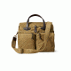Filson 24 Hr Tin Briefcase, Dark Tan, One Size 11070140-DarkTan-OS - Brass