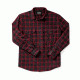 Filson Lightweight Alaskan Guide Shirt, Black Red, XXL 11010743-BlackRed-XXL