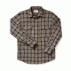 Filson Lightweight Alaskan Guide Shirt, Heather Tan Navy, L 11010743-HthrTanNvy-L