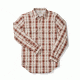 Filson Twin Lakes Sport Long Sleeve Shirt Mens, Rust/Cream, Large 20055878-RUST/CREAM -L
