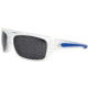 Filthy Anglers Mystic Sunglasses - Mens, Matte Clear Frame, Smoked Polarized Lens, MYSMCL01P