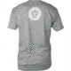Filthy Anglers Patriotic Fishing Hooks T-Shirt - Mens, Grey, Extra Large, T-PATHKGRY-XL