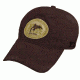 Final Approach Baseball Cap Brown Oil Cloth,  468795
