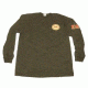Final Approach Long Sleeve T-Shirt - Olive, Large 480306