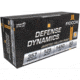 Fiocchi Defense Dynamics 357 Magnum 125 Grain SJHP Brass Centerfire Pistol Ammo, 50 Rounds, 357D