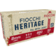 Fiocchi Heritage 8x27mmR Lebel 111 Grain Full Metal Jacket Brass Pistol Ammo, 50 Rounds, 8L