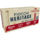 Fiocchi Heritage 8x27mmR Lebel 111 Grain Full Metal Jacket Brass Pistol Ammunition