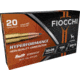Fiocchi Hyperformance Hunt 30-06 Springfield 165 Grain Scirocco Brass Rifle Ammo, 20 Rounds, 3006SCA
