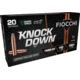 Fiocchi Knock Down 7mm-08 Remington 140 Grain HP Brass Rifle Ammo, 20 Rounds, 7MM08CHA