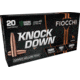 Fiocchi Knock Down 7mm Remington Magnum 160 Grain HP Brass Rifle Ammo, 20 Rounds, 7RMCHA
